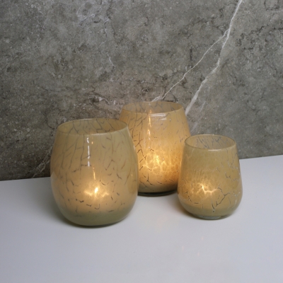Theelicht karamel groot | Light & Living 