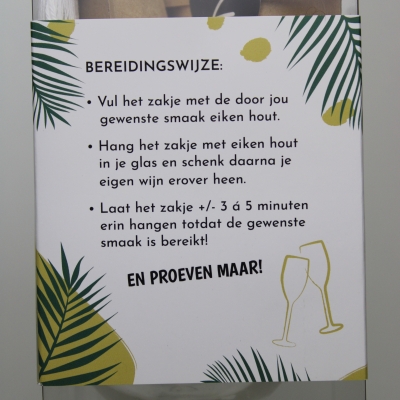 Maak je eigen wijn speciaal