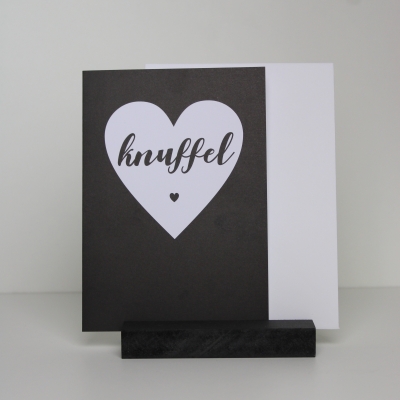 Wenskaart Knuffel