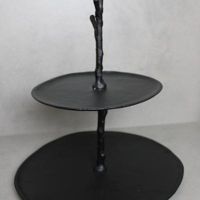 Etagère 2-laags zwart |Light & Living