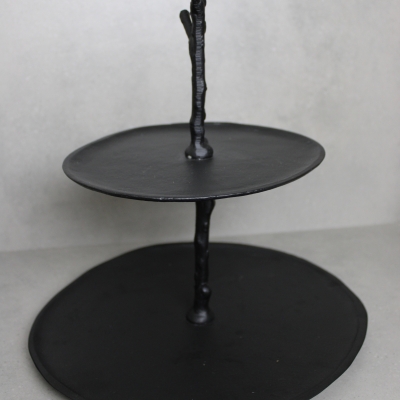 Etagère 2-laags zwart |Light & Living