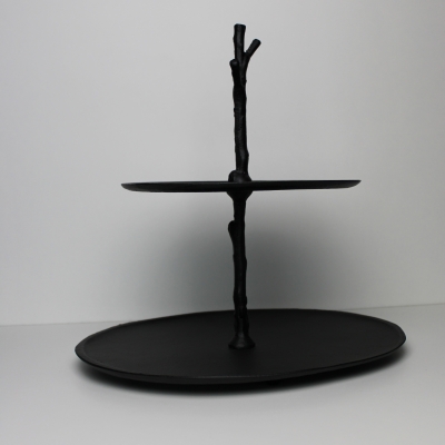 Etagère 2-laags zwart |Light & Living